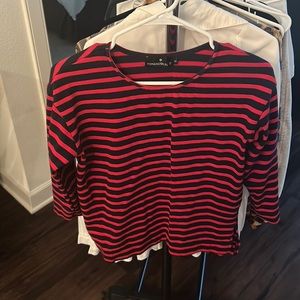 Pomander Place by Tuckernuck Hayden T-Shirt Long Sleeve Size XS